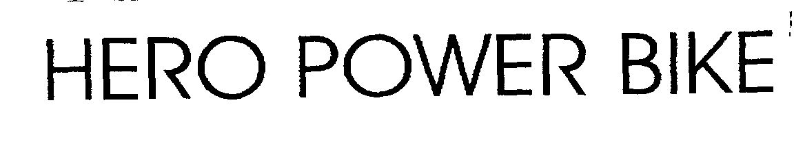 Hero Powder Bike Device mark 974309 Trademark