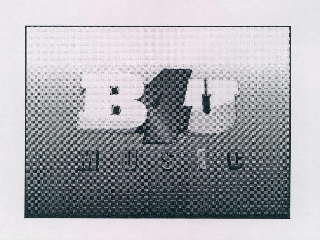 B4u Music Device mark 2002195 Trademark