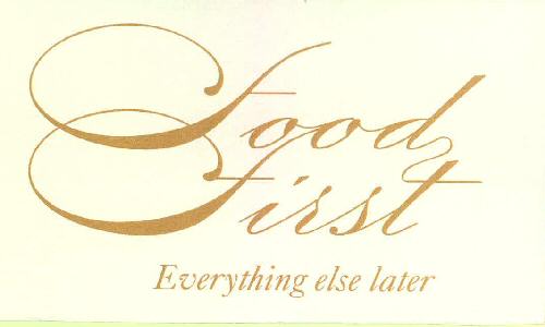 Food First Everything Else Later Device mark 2293248 Trademark