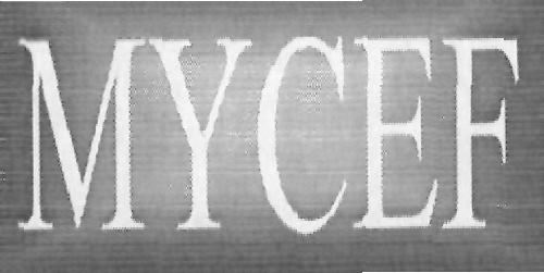 Mycef (logo) Device mark 2153482 Trademark