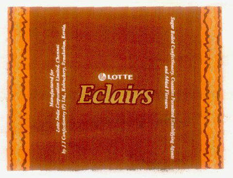 Lotte Eclairs (label) Device mark 1364706 Trademark