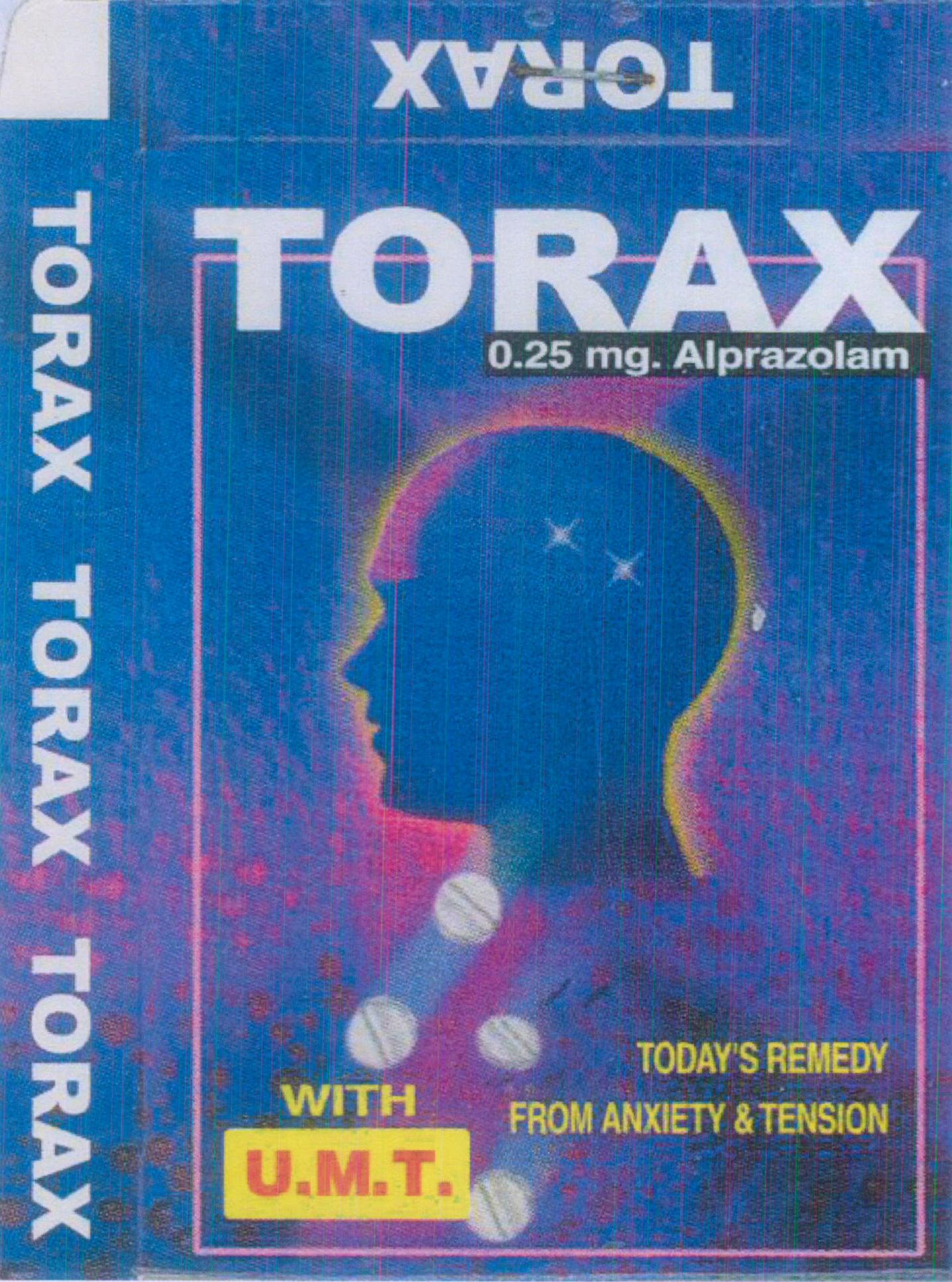 Torax, (de. Of Human Head) Device mark 1188625 Trademark
