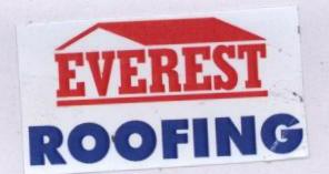 Everest Roofing With Label Device mark 1668511 Trademark