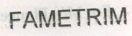 Fametrim Device mark 2312476 Trademark