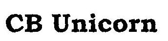 Cb Unicorn Device mark 1807602 Trademark