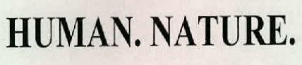 Human.nature. Device mark 1957001 Trademark