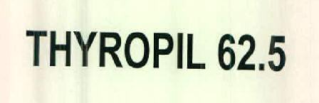 Thyropil 62.5 Device mark 2541398 Trademark