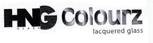 Hng Colourz Lacquered Glass Device mark 2349964 Trademark
