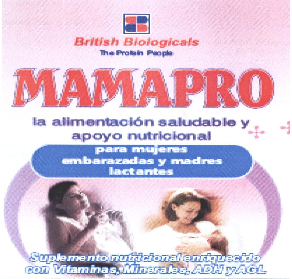 British Biologicals Mamapro Device mark 2293542 Trademark