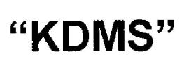 "kdms" Device mark 1819908 Trademark