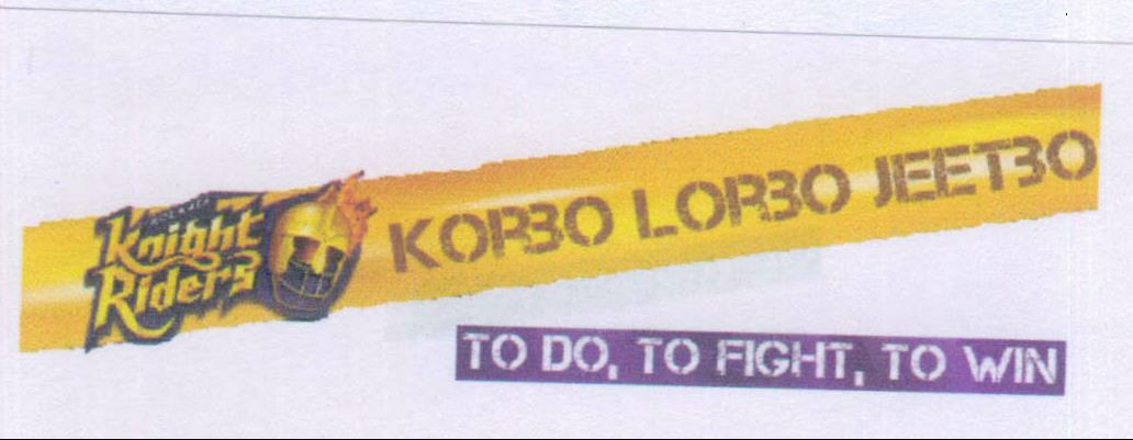 Knight Riders Korbo Lorbo Jeetbo Device mark 2182053 Trademark
