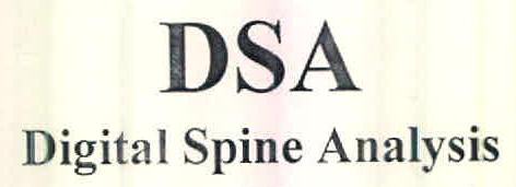 Dsa Digital Spine Analysis Device mark 2707946 Trademark