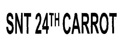 Snt 24th Carrot (device) Device mark 2333521 Trademark