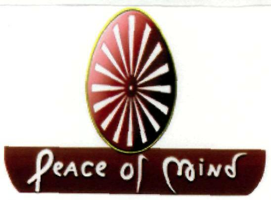 Peace Of Mind(label) Device mark 2352490 Trademark