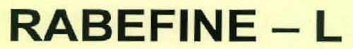 Rabefine-l Device mark 2737414 Trademark