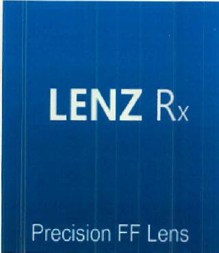 Lenz Rx Precision Ff Lens Device mark 2728121 Trademark