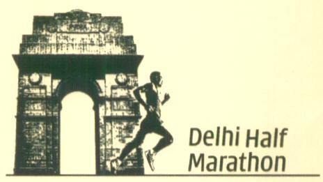 Delhi Half Marathon (label) Device mark 1633289 Trademark