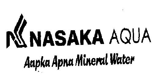 Nasaka Aqua Aapka Apna Mineral Water Device mark 1977981 Trademark