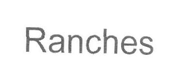 Ranches (label) Device mark 2545829 Trademark