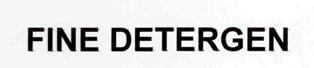Fine Detergen Device mark 2758925 Trademark