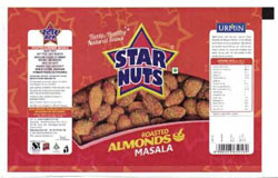 Star Nuts With Device Of Almonds Device mark 2776841 Trademark