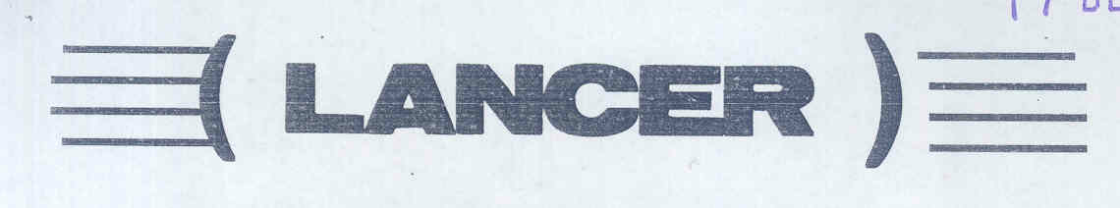 Lancer (label) Device mark 1764919 Trademark