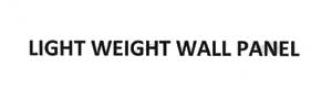 Light Weight Wall Panel Device mark 2152522 Trademark