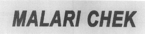 Malari Chek (device) Device mark 2630738 Trademark