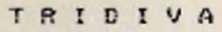 Tridiva Device mark 713681 Trademark