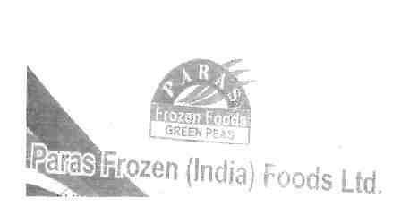 Paras Frozen (india) Goods Ltd. With Device Device mark 2117702 Trademark