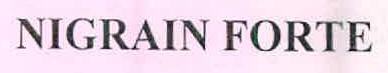 Nigrain Forte Device mark 2652464 Trademark