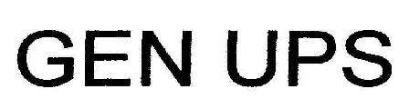 Gen Ups Device mark 1724915 Trademark