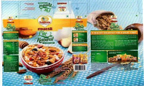 Saffola Muesli Lite N Natural Device mark 2328259 Trademark