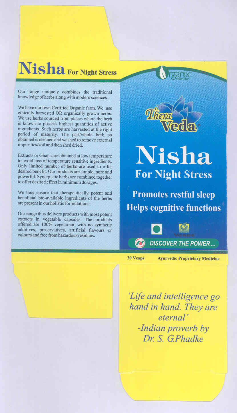 Nisha (label) Device mark 1710555 Trademark