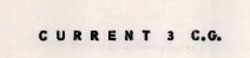 Current 3 C.g. Device mark 797279 Trademark