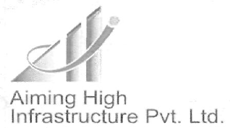 Aiming High Infrastructure Pvt.ltd.(device) Device mark 2174265 Trademark