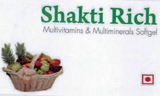 Shakti Rich, Device Of Basket Containing Various Kinds Of Fruits Device mark 2949076 Trademark