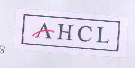 Ahcl Device mark 1703406 Trademark