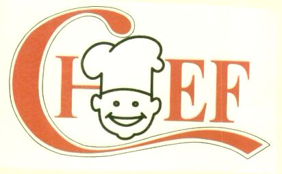 Chef, De. Of Hulf Bust Chef (label) Device mark 1479727 Trademark