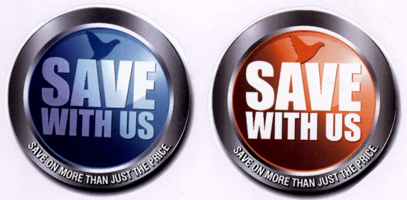 Save With Us Device mark 1818872 Trademark