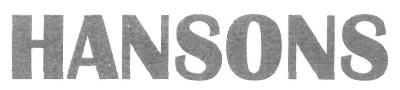 Hansons (device) Device mark 2815083 Trademark