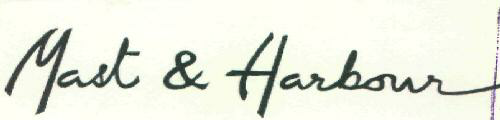 Mast & Harbour (device) Device mark 2556919 Trademark