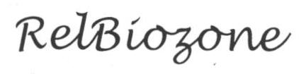 Relbiozone (label) Device mark 1646800 Trademark