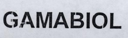 Gamabiol Device mark 1803796 Trademark