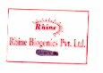 Rhine ( Label) Device mark 1321938 Trademark