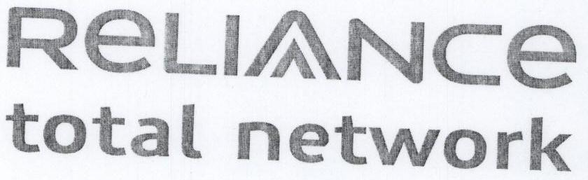 Reliance Total Network (special Form Of Writing) Device mark 1554795 Trademark