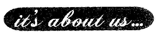 Its About Us (with Device) Device mark 1985164 Trademark