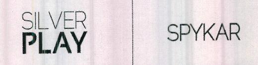 Silver Play Spykar Device mark 2395608 Trademark