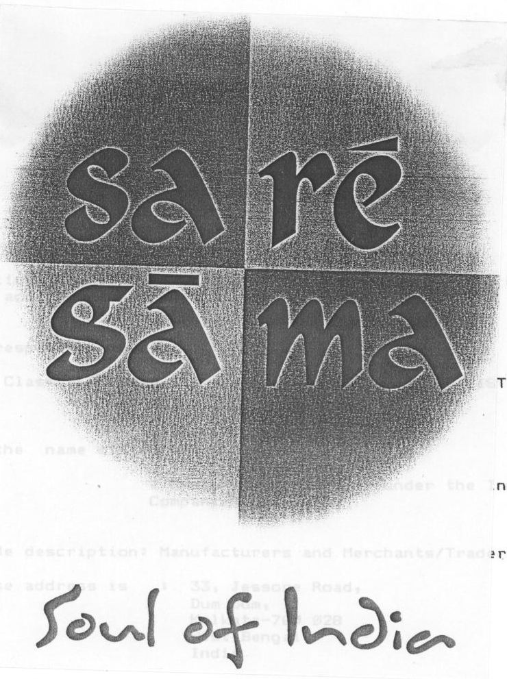 Soul Of India Device mark 1496164 Trademark