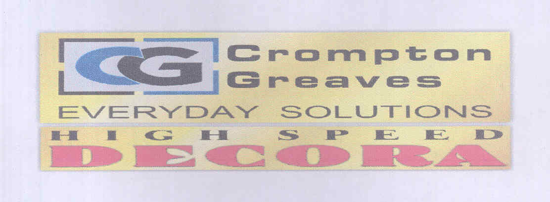 Crompton Greaves Device mark 1701567 Trademark